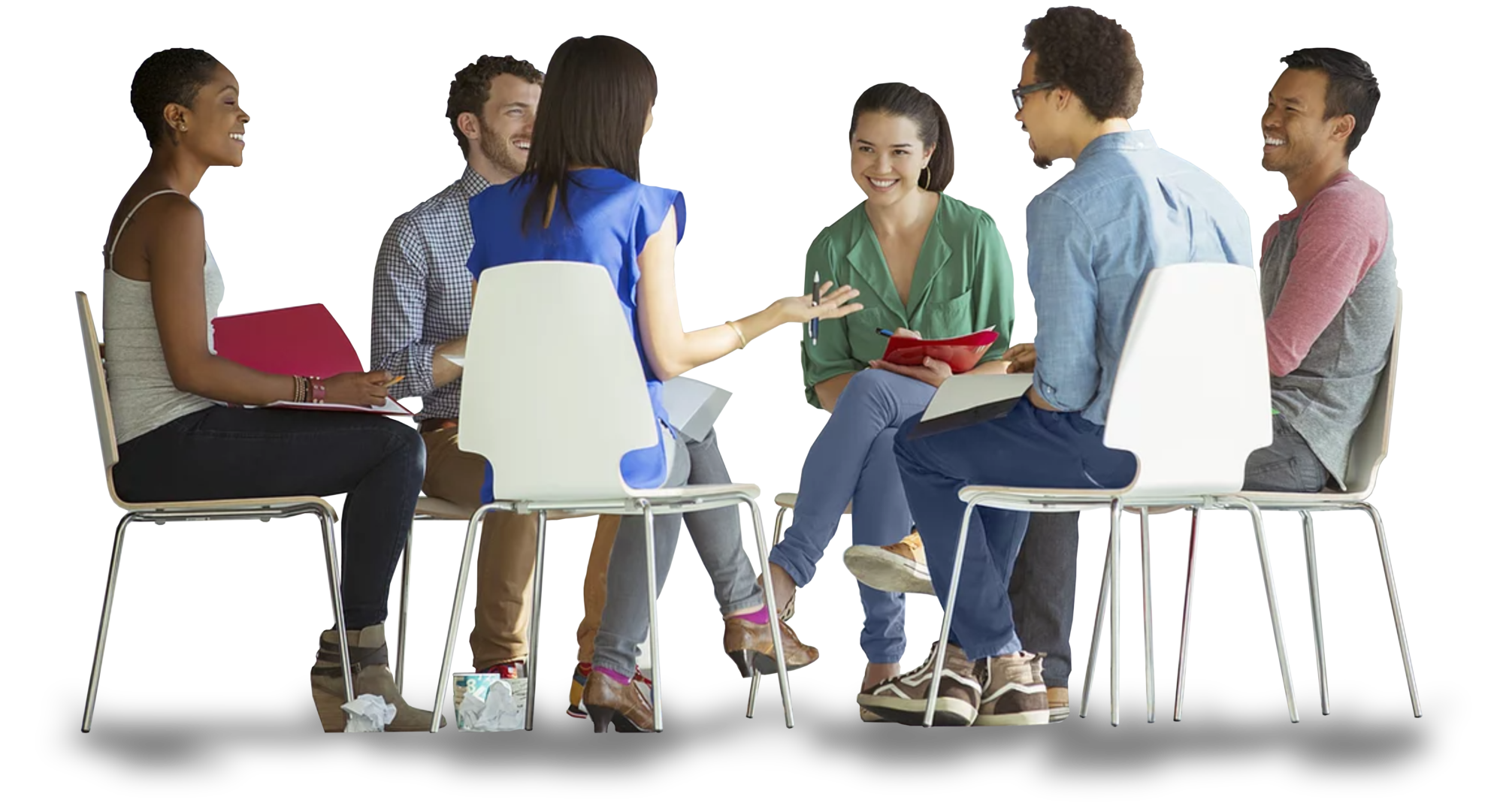 Grupo de estudo - sem fundo e com sombra
