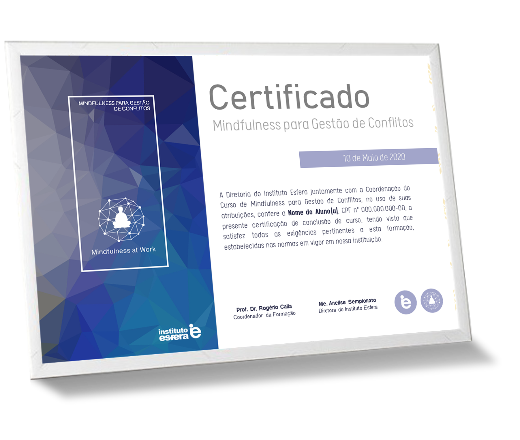 Modelo Certificado site